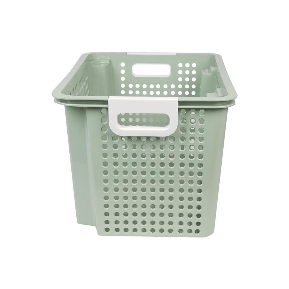 กล่องเก็บของ STACKO CIRCULAR 45.5x32.5x28 ซม. สีเขียว