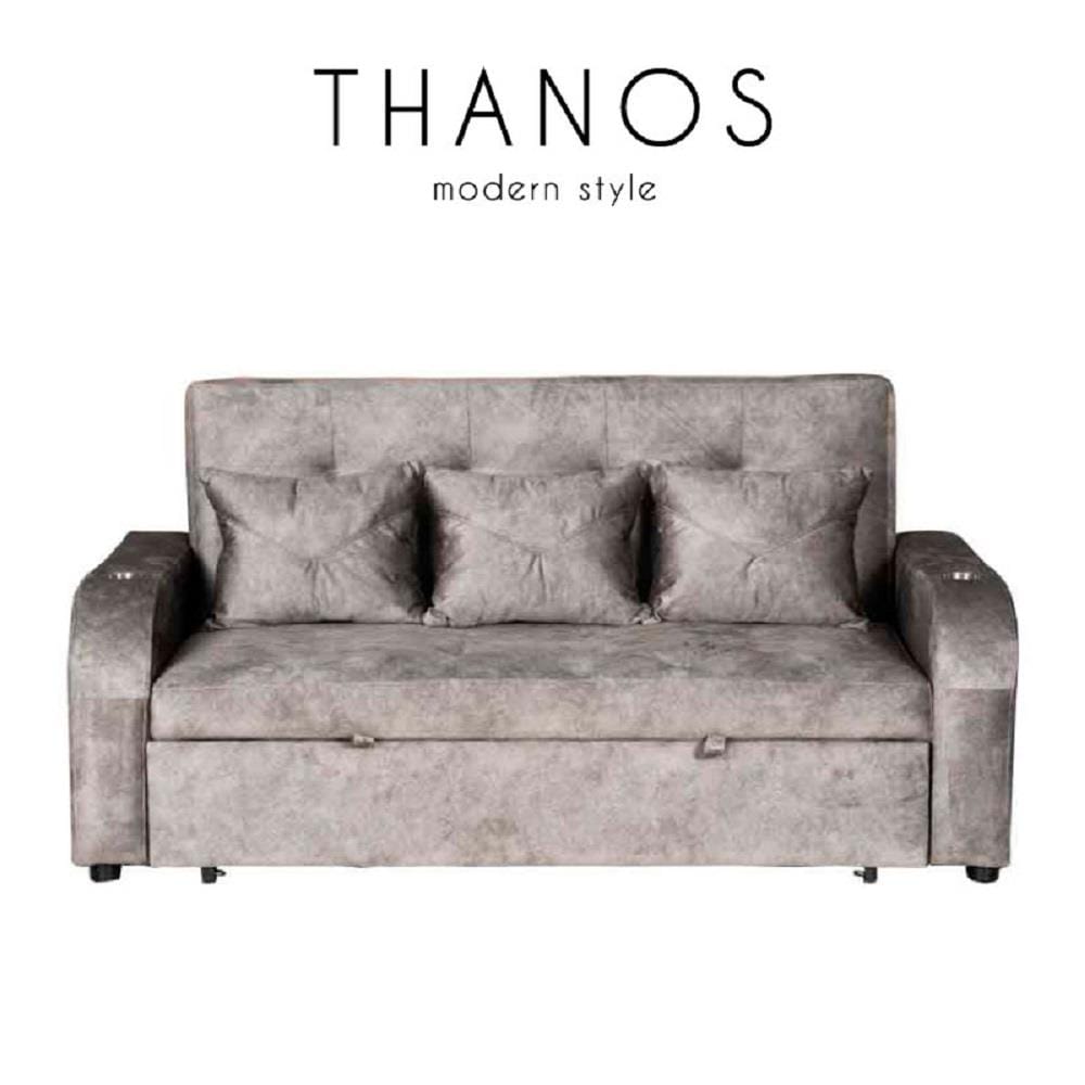โซฟาเบด AS FURNITURE THANOS CGYU57 สีเทา