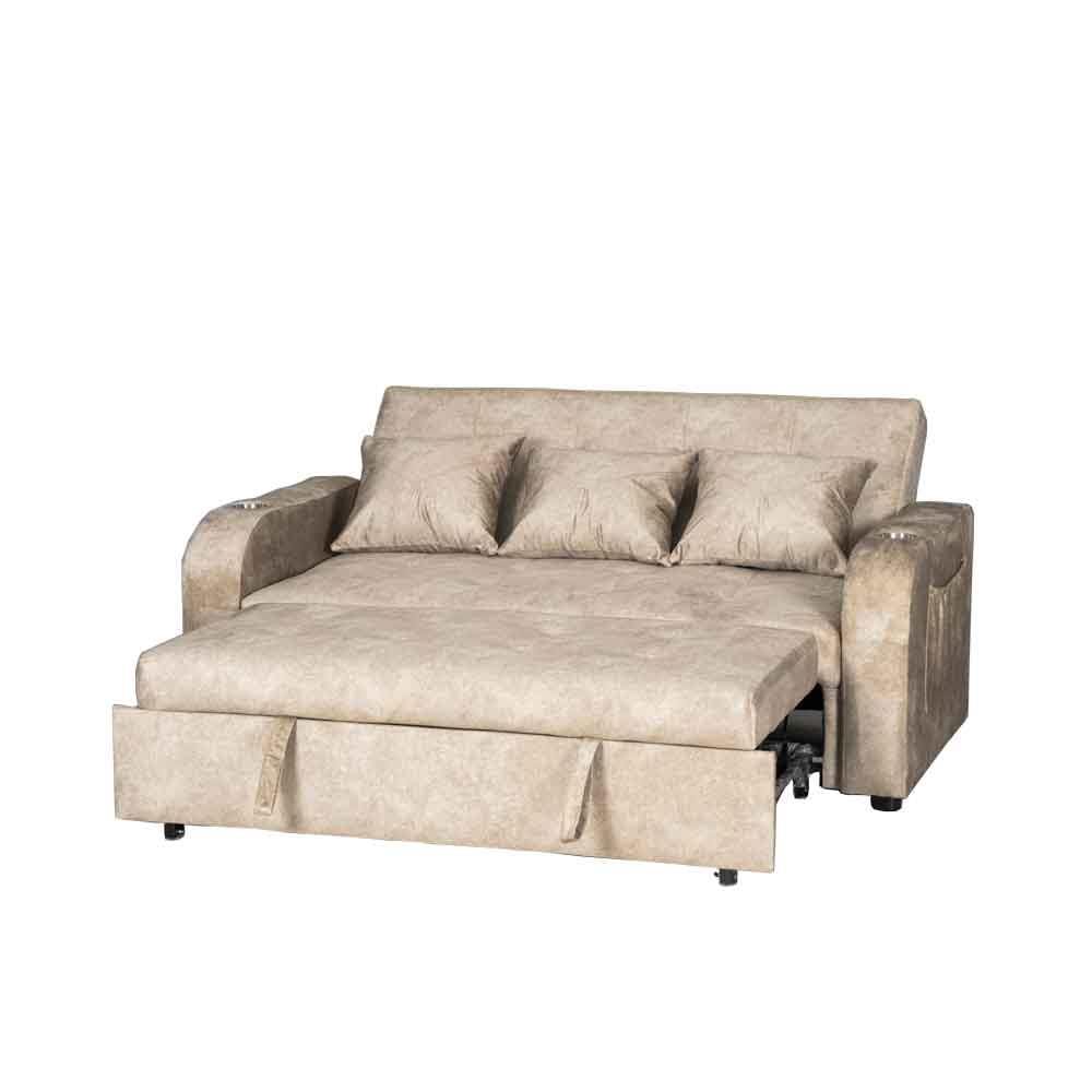 โซฟาเบด AS FURNITURE THANOS CCRU58 สีครีม