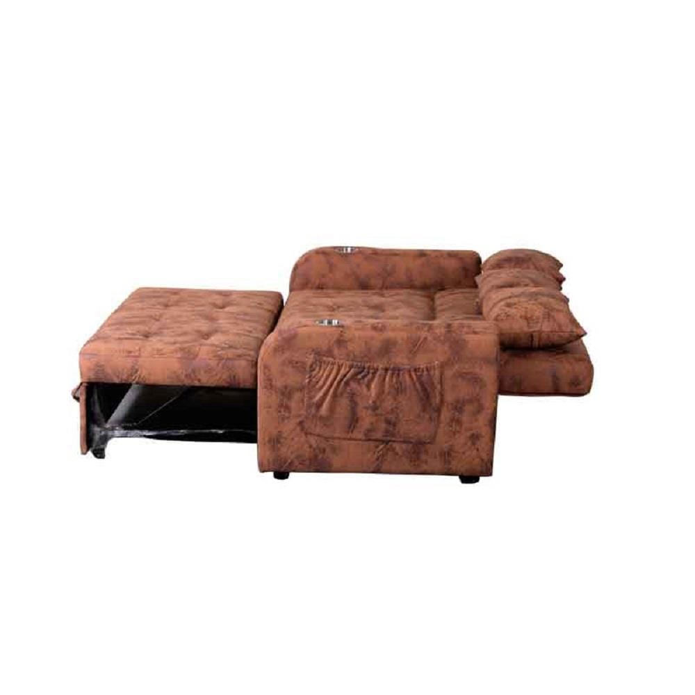 โซฟาเบด AS FURNITURE THANOS LBWU12 สีน้ำตาล