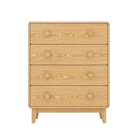 ตู้ลิ้นชัก 4 ลิ้นชัก SB FURNITURE HAGI 19218457 80 ซม. สีไม้อ่อน_0