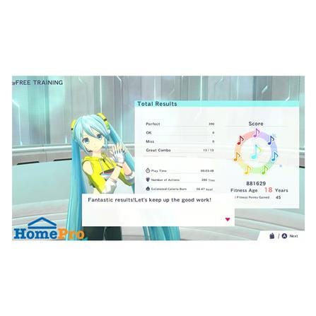 แผ่นเกม NINTENDO SWITCH FITNESS BOXING FEAT. HATSUNE MIKU_2