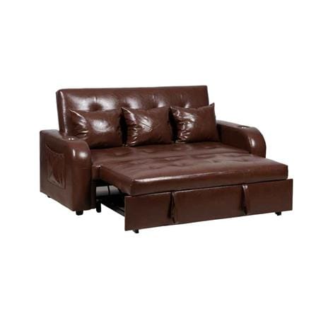 โซฟาเบด AS FURNITURE THANOS LBWZB22 สีน้ำตาล_5