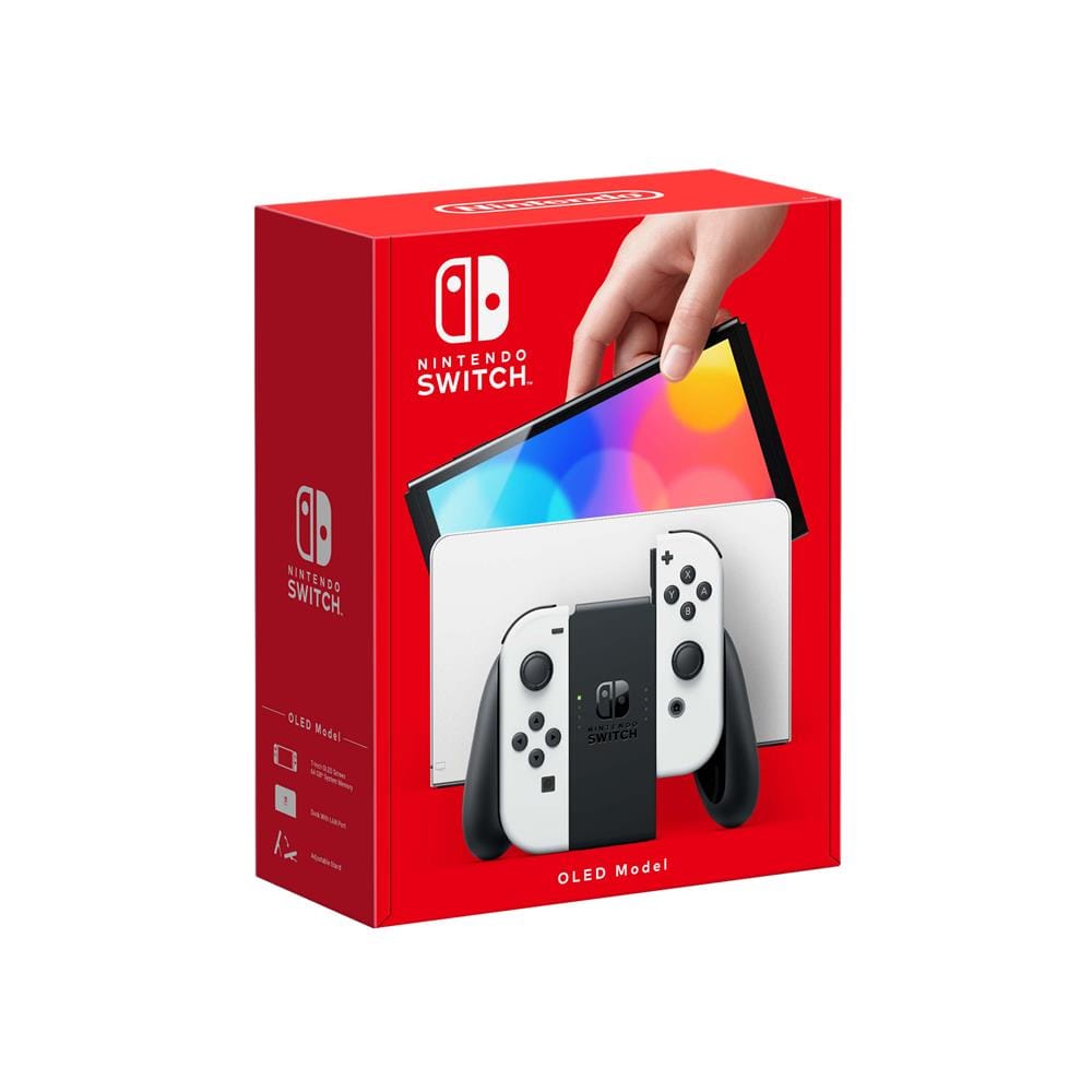 เกมคอนโซล NINTENDO SWITCH (OLED MODEL) WHITE JOY-CON