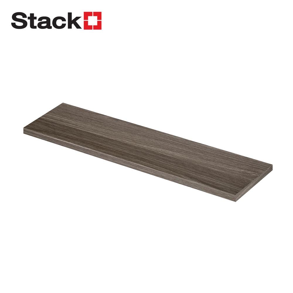 แผ่นชั้นไม้เมลามีน STACKO 80X30X1.6 ซม. สีวิชโอ๊ค