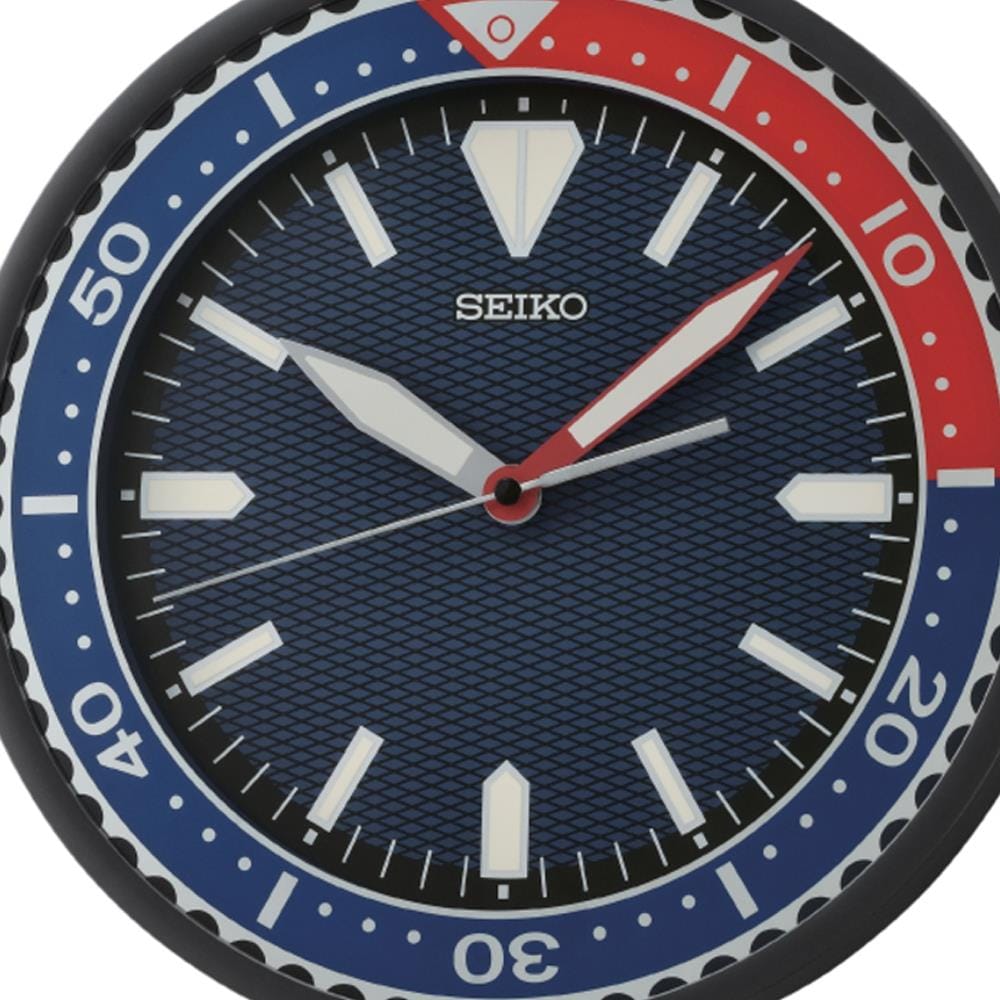 นาฬิกาแขวน SEIKO CLOCKS QXA791J 11.8 นิ้ว สีดำ