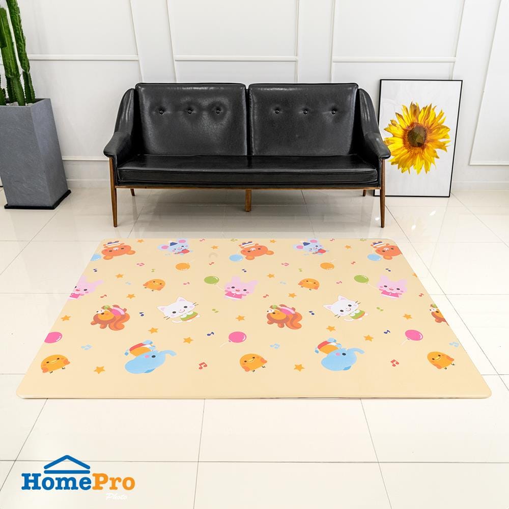 แผ่นอเนกประสงค์ HOME LIVING STYLE LITTLE FRIEND 135X185 ซม. สีเหลือง
