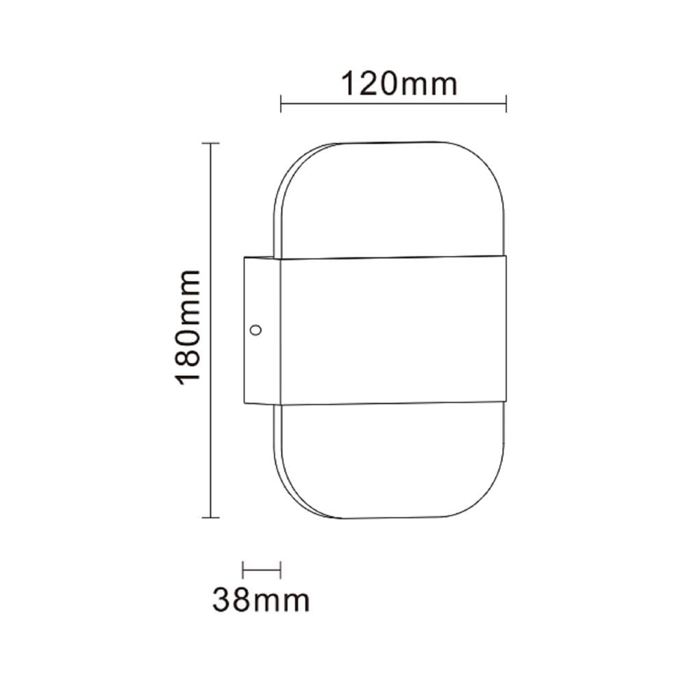 ไฟกิ่งภายใน LED CARINI MD3599 5 วัตต์ DAYLIGHT/COOL WHITE/WARM WHITE สีขาว/เงิน 1 หัว