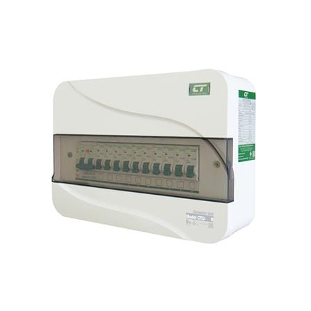 ชุดตู้คอนซูมเมอร์ยูนิต CTU-10 ช่อง เมนกันดูด RCBO 63 แอมป์ CT ELECTRIC_1