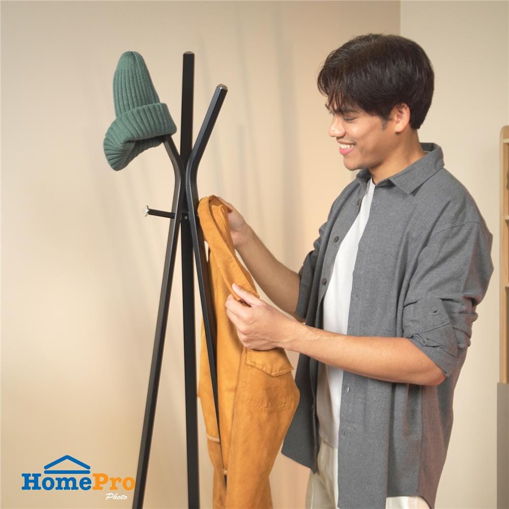 ที่แขวนอเนกประสงค์ PLIM LOFT 180.5 ซม. สีดำ