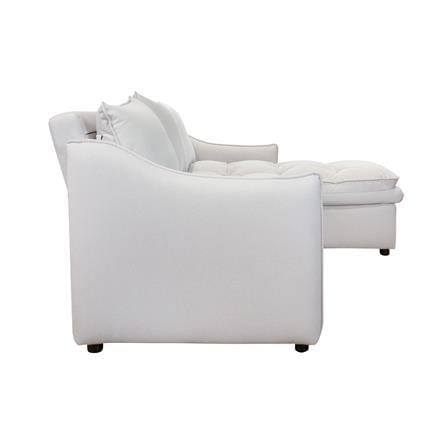 โซฟาเข้ามุมขวา FURDINI MARCEL PET FRIENDLY สีขาว_8
