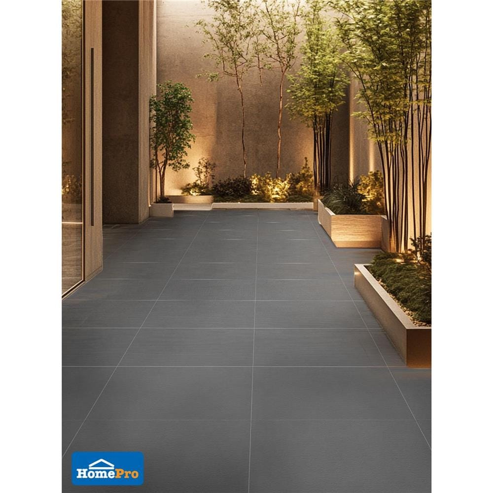 กระเบื้องพื้นพอร์ซเลน 60x120 ซม. TARA คาปูชิโน่ เทา A 1.44 ตร.ม.