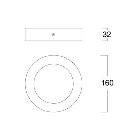 ดาวน์ไลท์ LED LUMAX 03-A1357 6.7 นิ้ว 12 วัตต์ DAYLIGHT สีขาว_5