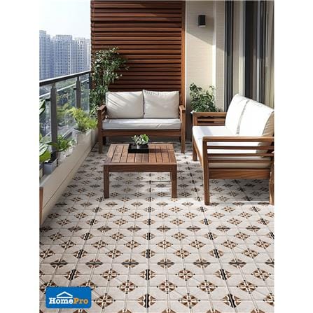 กระเบื้องพื้น 50x50 ซม. TARA ตอติย่า น้ำตาล A 1 ตร.ม._2
