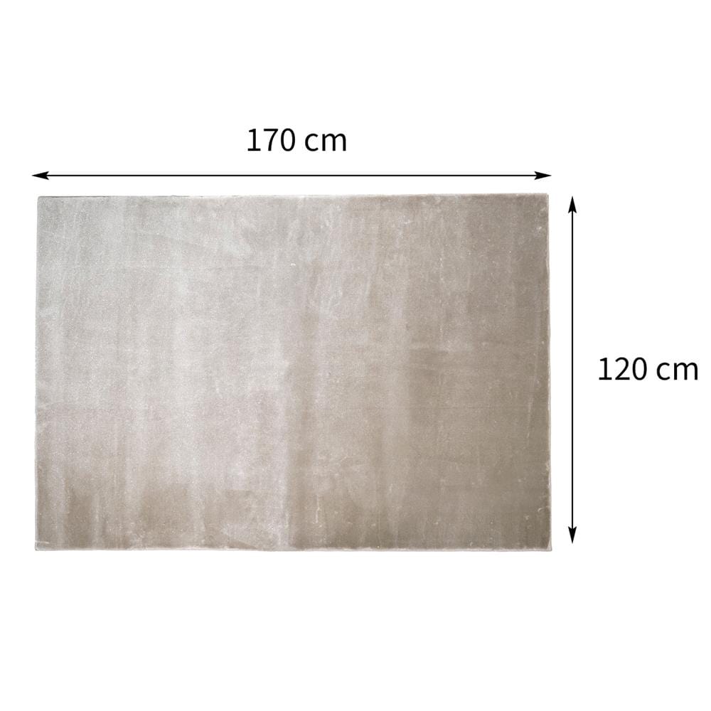พรม HOME LIVING STYLE GLITTER 120X170 ซม. สีเบจ