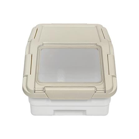 ถังข้าวสารฝาล็อก KECH AIR LOCK 5 กก. สีขาว/ครีม_3