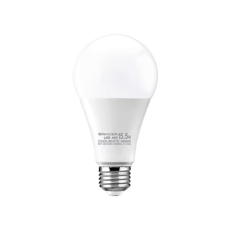 หลอด LED RACER A65 KIMMIE 15.5 วัตต์ COOL WHITE E27_1