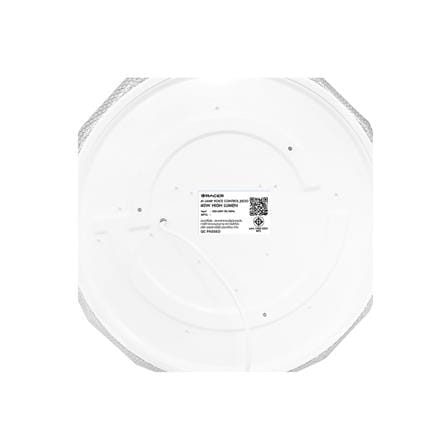 ไฟเพดาน LED RACER AI JISOO 15 นิ้ว 40 วัตต์ DAYLIGHT/COOL WHITE/WARM WHITE/RGB สีขาว_15