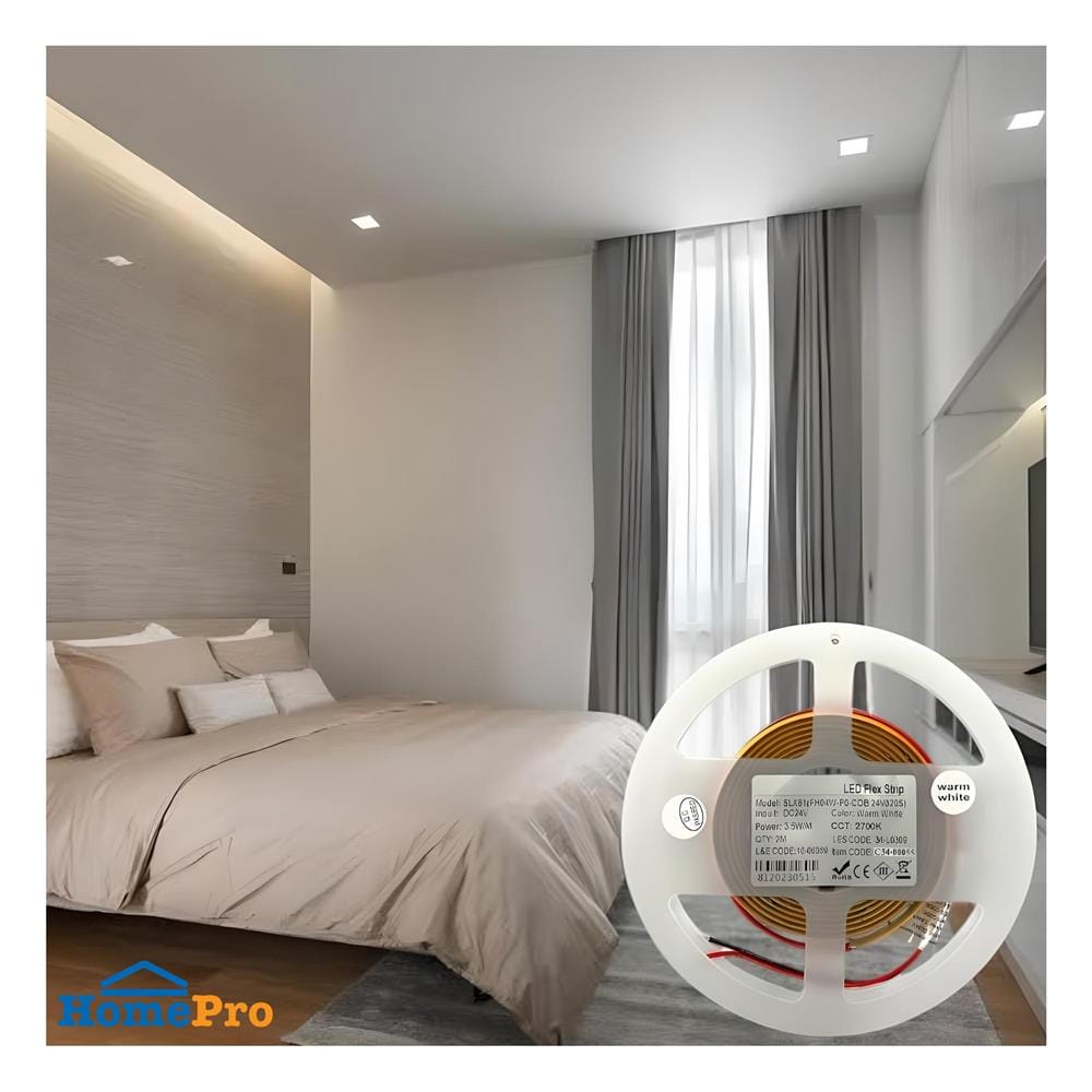 ไฟเส้น LED L&E 16-05016 12 วัตต์ 2 เมตร WARM WHITE