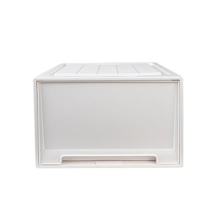 กล่องลิ้นชัก STACKO NETA SIZE L 45X44X29.7 ซม. สีขาว_1