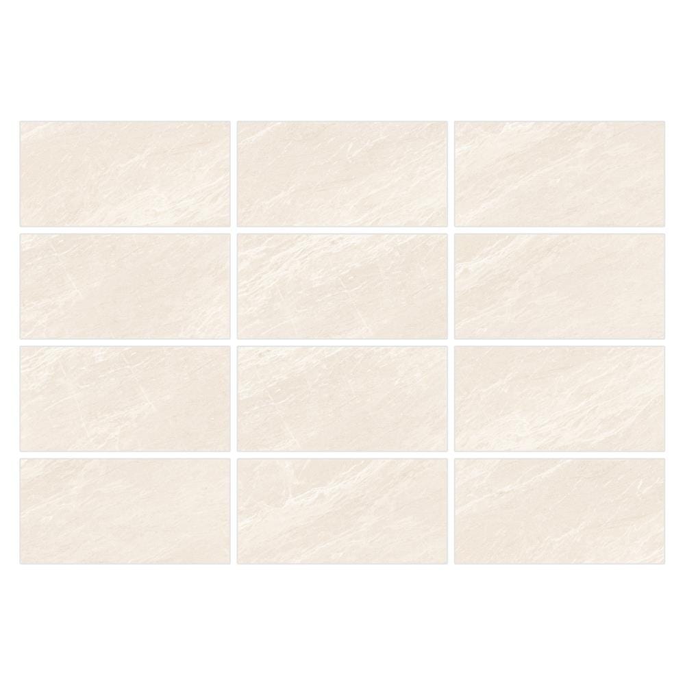 กระเบื้องพื้นพอร์ซเลน 60x120 ซม. COTTO อัลบา เครมา เบจ PM 1.44 ตร.ม.