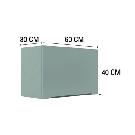 ตู้แขวนเดี่ยว MJ EC 60x40 ซม. สี SEA SALT_4