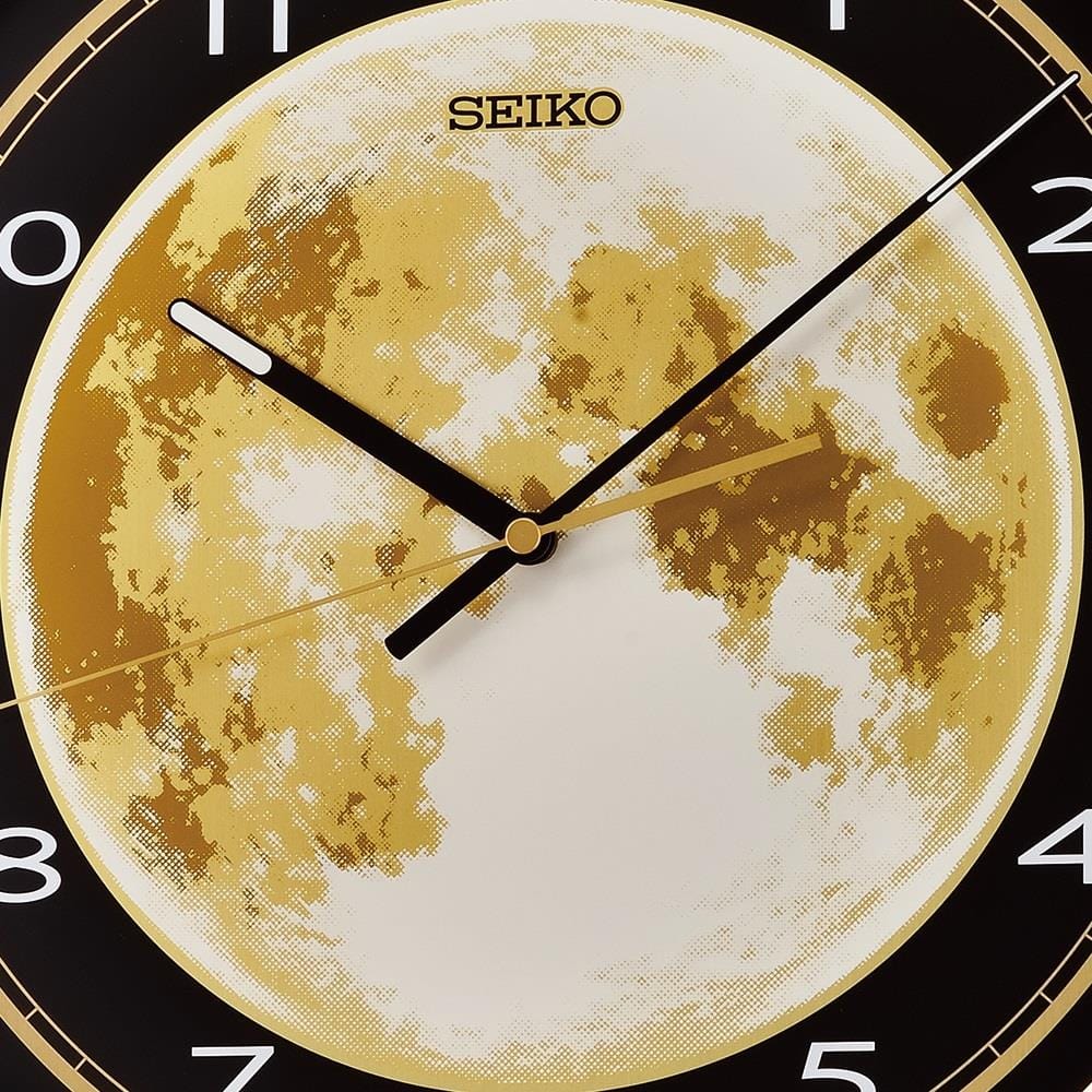 นาฬิกาแขวน SEIKO CLOCKS QXA831G 15.7 นิ้ว สีทอง