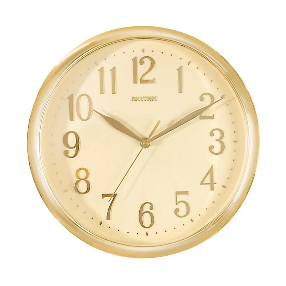 นาฬิกาแขวน RHYTHM CMG613CR18 12 นิ้ว สีทอง