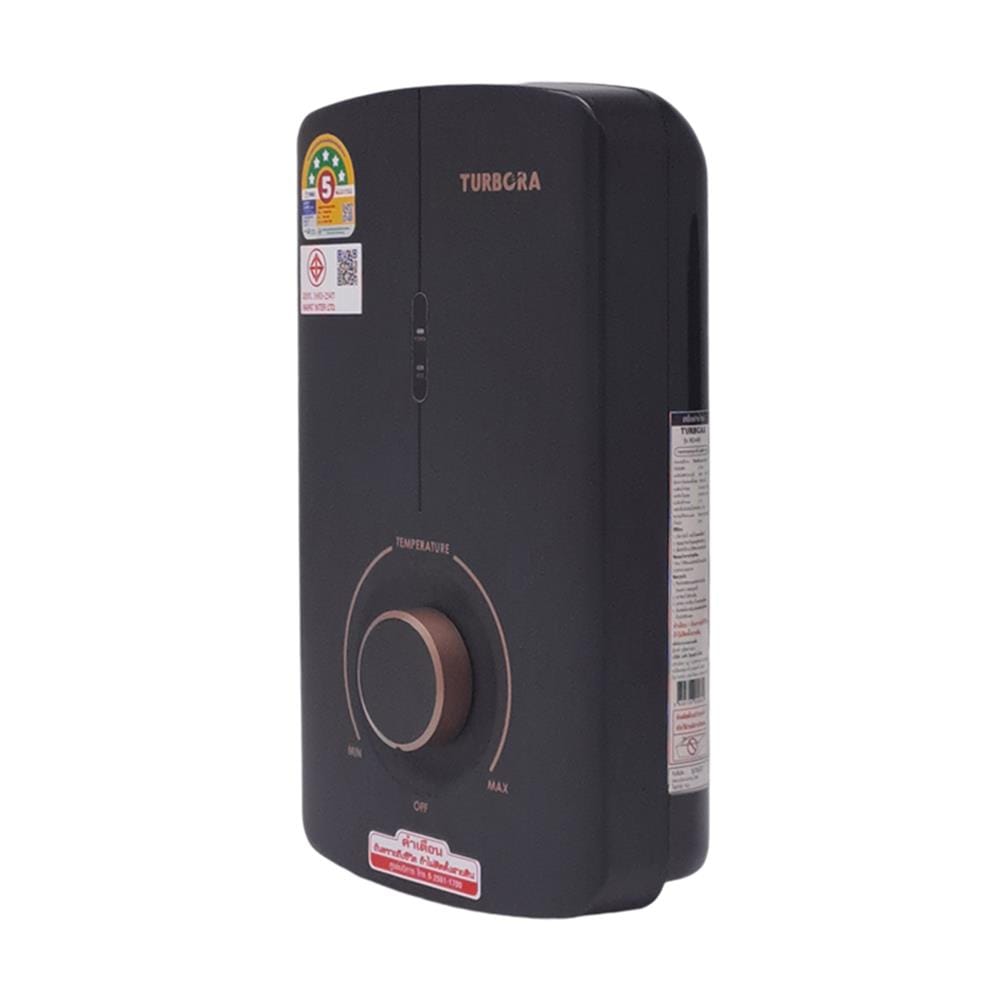 เครื่องทำน้ำอุ่น TURBORA BQ-45E 4500 วัตต์ สีดำ