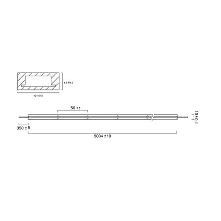 ไฟเส้น LED L&E 16-05916 12 วัตต์ 5 เมตร WARM WHITE_7