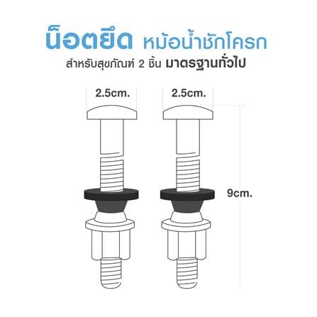 น๊อดยึดหม้อน้ำ ELEGANCE EG-0352 แพ็ก 2 ชิ้น_2