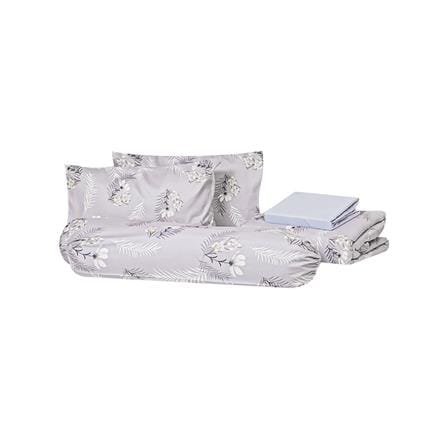 ชุดผ้าปูที่นอน 6 ฟุต (ชุด 6 ชิ้น) HOME LIVING STYLE TROPICAL FLOWER สี GREY_2