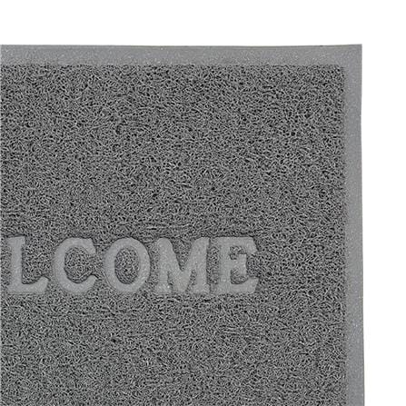 พรมเช็ดเท้าดักฝุ่น HOME LIVING STYLE S.WELCOME 60X80 ซม. สีเทา_3