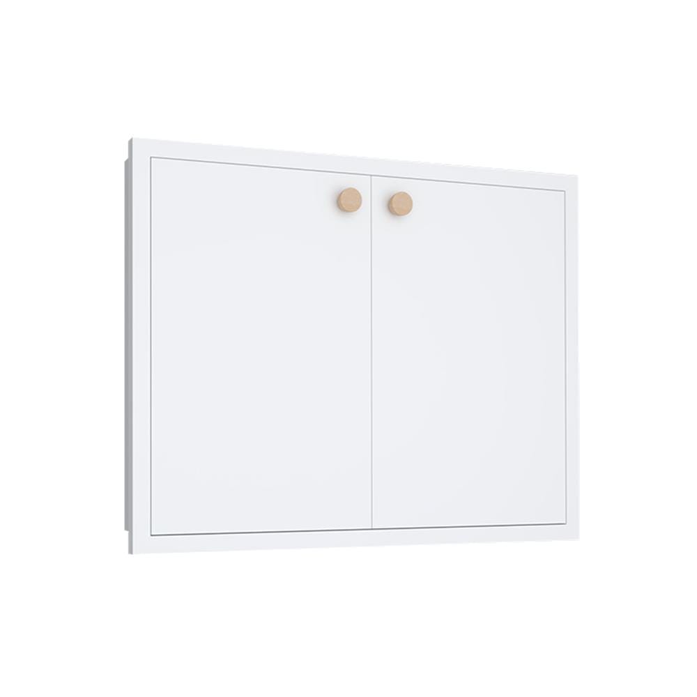 บานซิงค์คู่ MJ DOT 86x66 ซม. สี WHITE