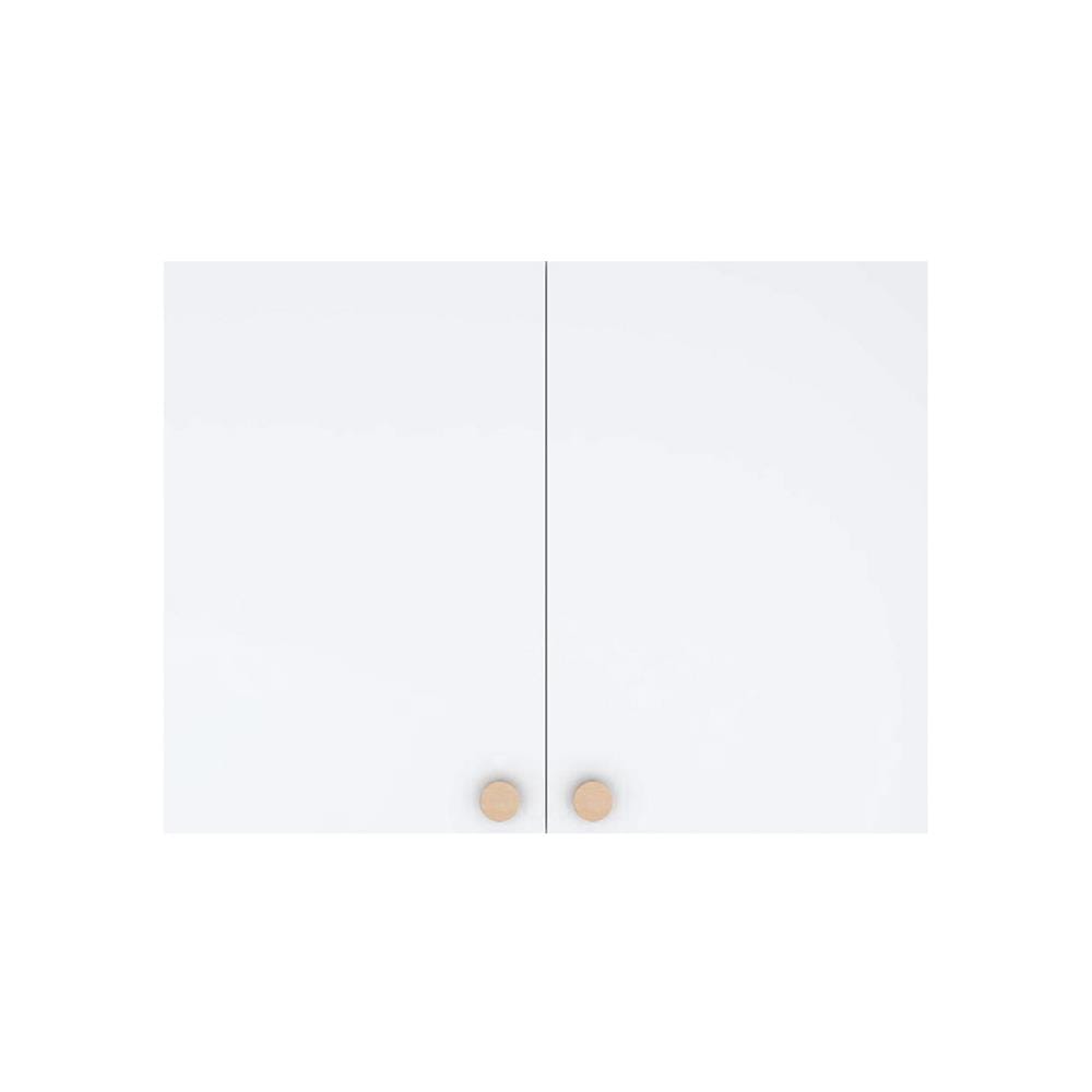 ตู้แขวนคู่ MJ DOT 80x60 ซม. สี WHITE
