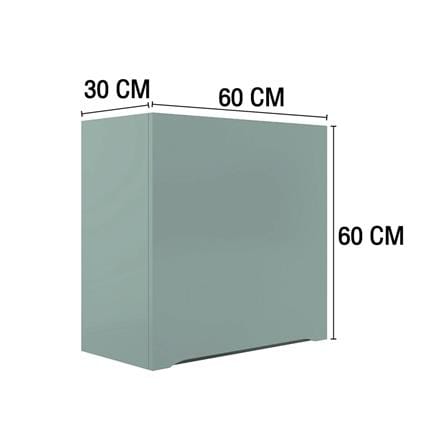 ตู้แขวนเดี่ยว MJ ECO 60x60 ซม. สี SEA SALT_4