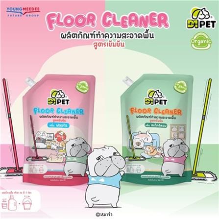 รีฟิลน้ำยาทำความสะอาดพื้น D1PET 850 มล. ตะไคร้หอม_3