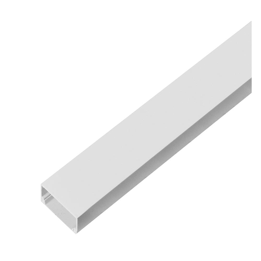 รางเดินสายไฟฟ้า UPVC HACO 38X25 มม. 2 ม. สีขาว