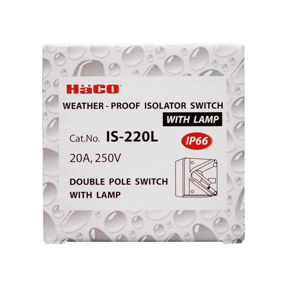 สวิตช์สลับกันน้ำ HACO IS-220L