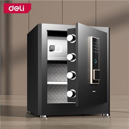 ตู้นิรภัย FINGERPRINT DELI ET595-BK-01 สีดำ_2