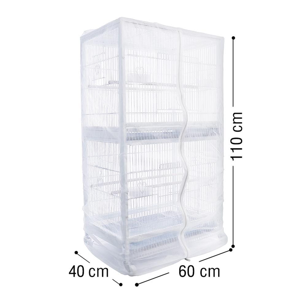 มุ้งครอบกรงสัตว์เลี้ยง PETUS 60x40x110 ซม.