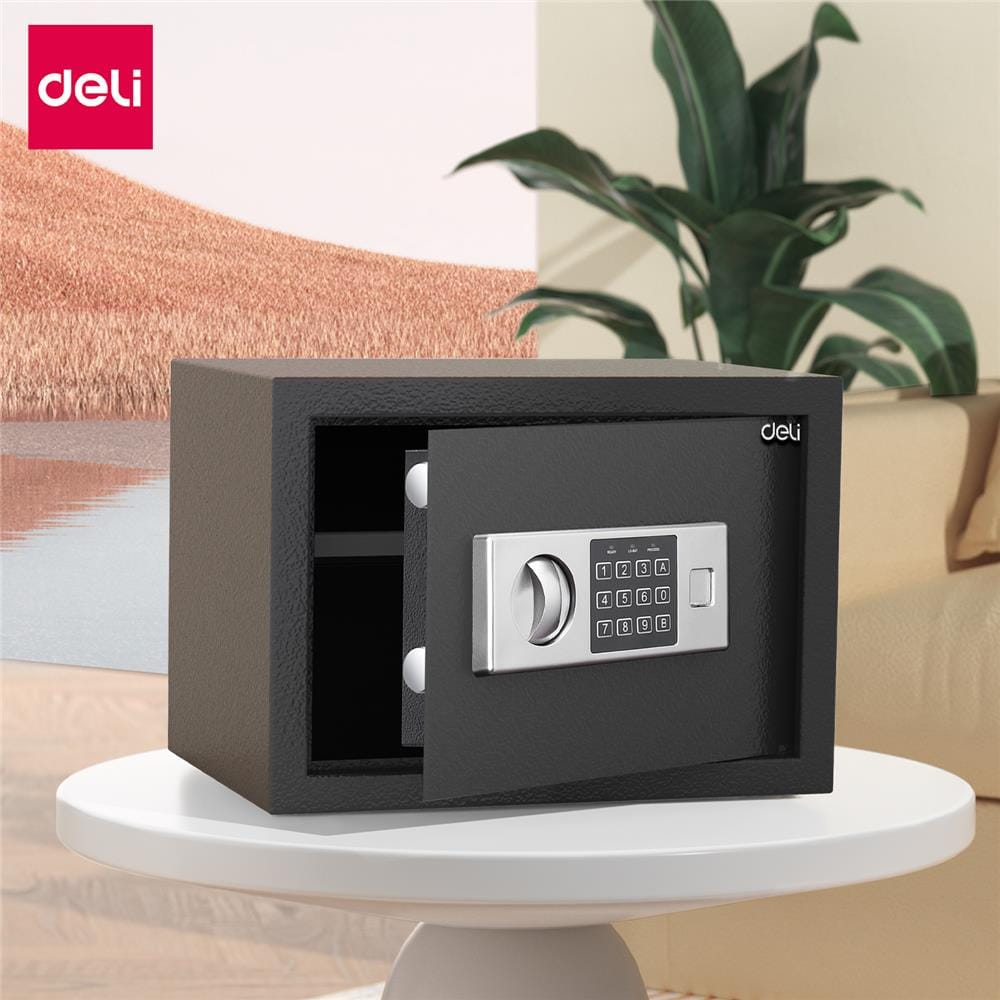 ตู้นิรภัย ELECTRONIC DELI ET521-BK-01 สีดำ