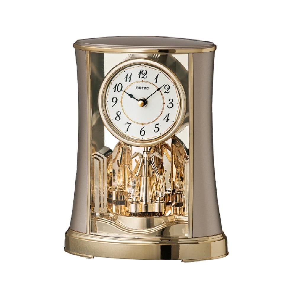นาฬิกาตั้งโต๊ะ SEIKO CLOCKS QXN227G 10.5X7.8 นิ้ว สีทอง