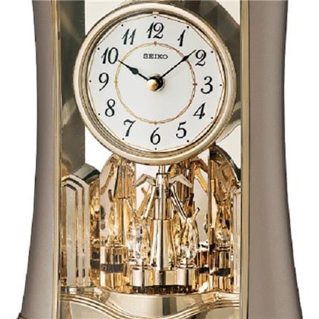 นาฬิกาตั้งโต๊ะ SEIKO CLOCKS QXN227G 10.5X7.8 นิ้ว สีทอง_1