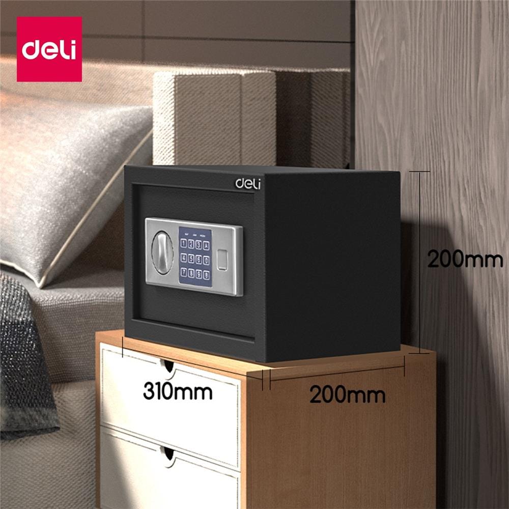 ตู้นิรภัย ELECTRONIC DELI ET520-BK-01 สีดำ