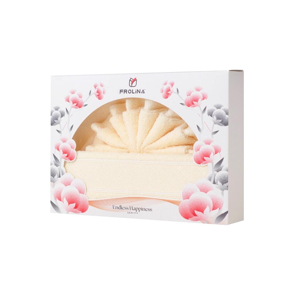 ผ้าขนหนู GIFT SET FROLINA CHARISMA PRIME สี YELLOW