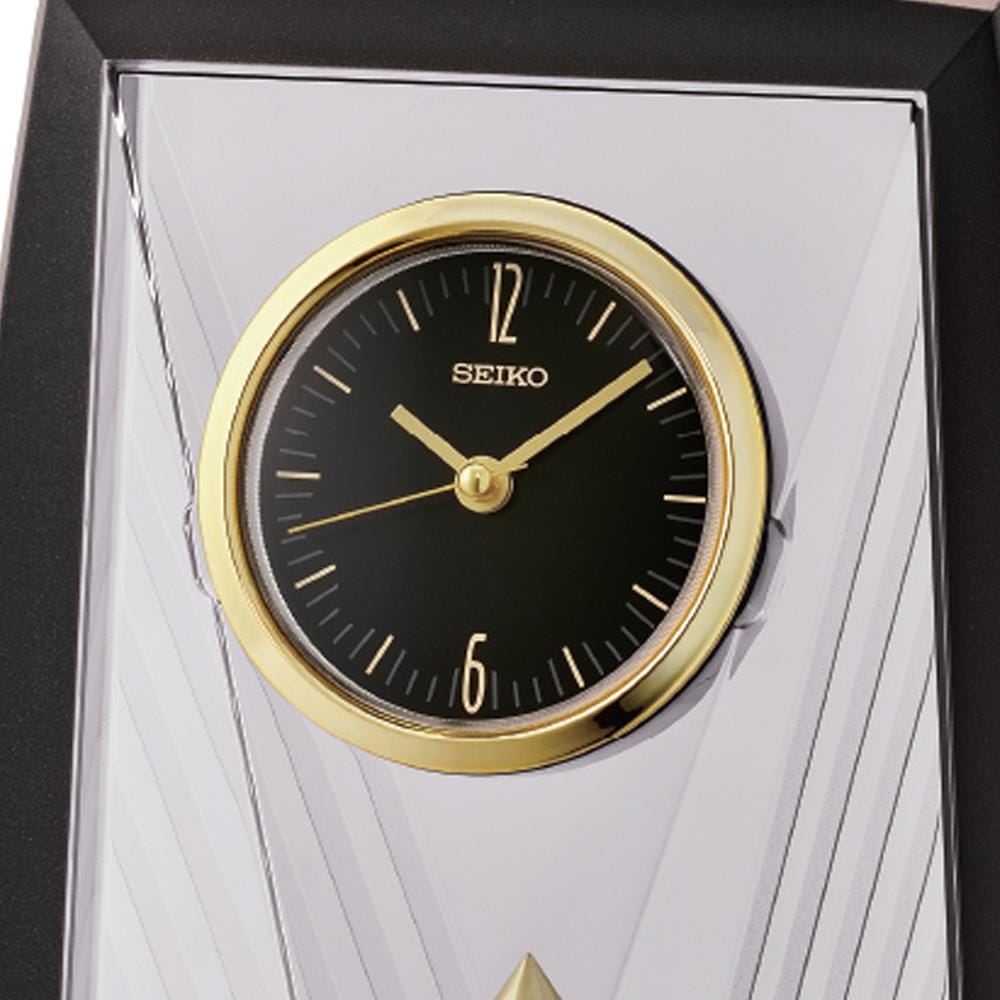 นาฬิกาตั้งโต๊ะ SEIKO CLOCKS QXN234K 9.7X7.6 นิ้ว สีดำ