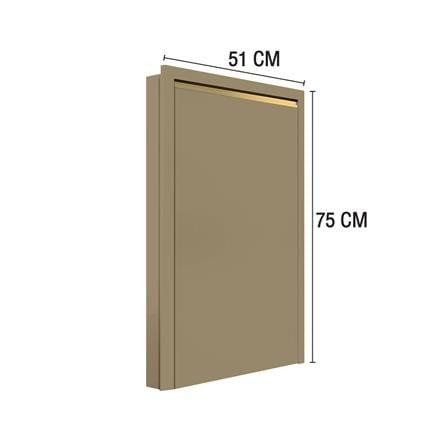 บานถังแก๊ส MJ ETERNITY 75x51 ซม. สี SAND BEIGE_4