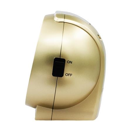 นาฬิกาปลุก SEIKO CLOCKS QHK059G 4.4X5.1 นิ้ว สีทอง_2