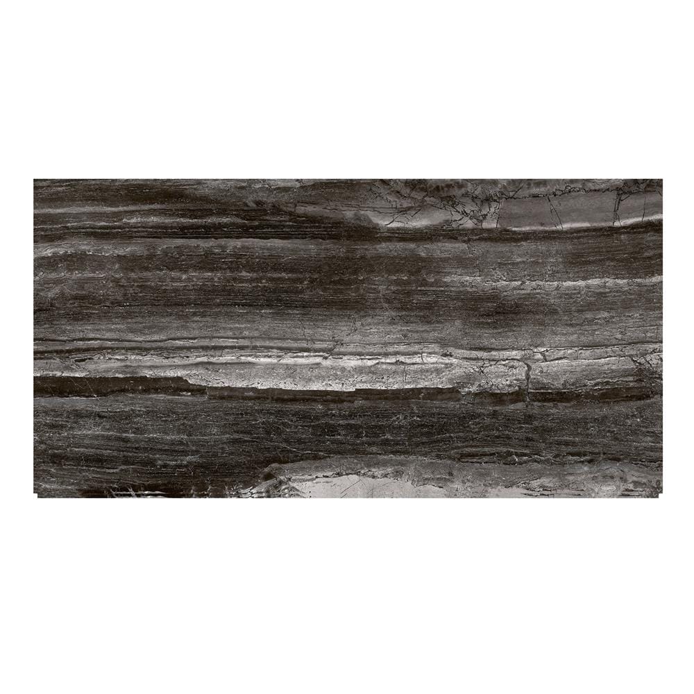 กระเบื้องพื้นพอร์ซเลน 45x90 ซม. COTTO ESPANA ลักซ์ชัวรี่ซอฟท์ GXX6P000 ดำ 1.22 ตร.ม.